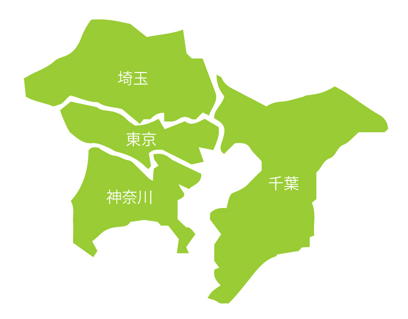 BOON　出張範囲 千葉・東京・埼玉・神奈川